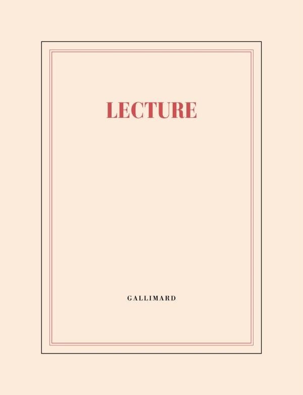 Front cover of Protège-livre "Lecture"