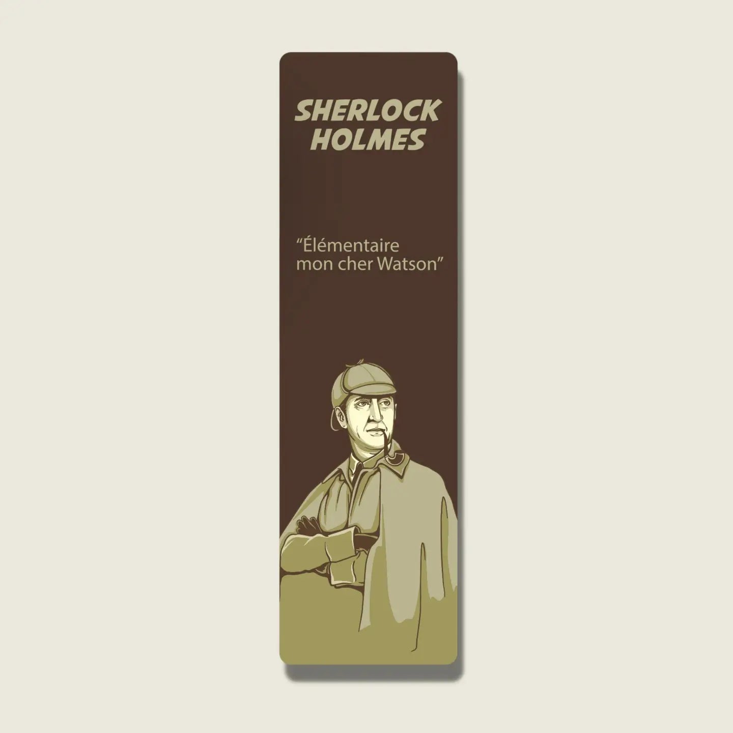 Marque-page avec feutrine SHERLOCK HOLMES