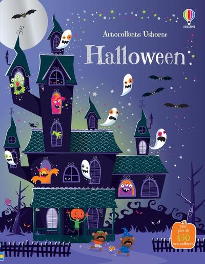Front cover of Halloween : autocollants Usborne