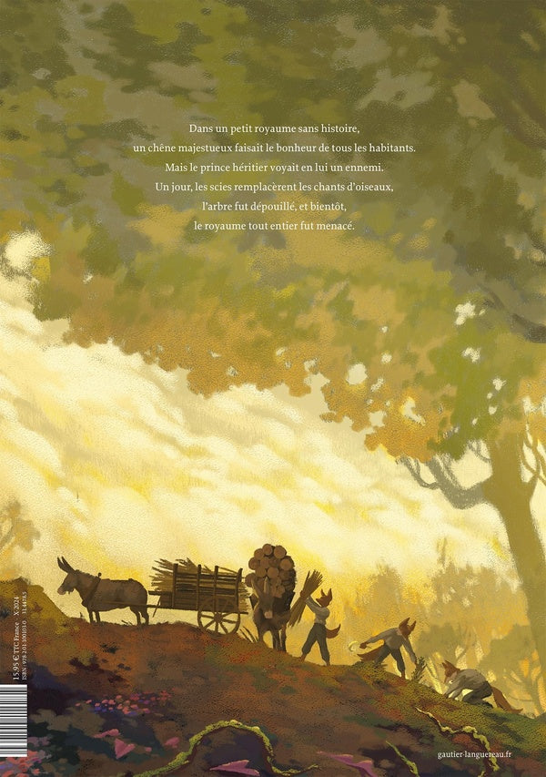 Back cover of Le Prince et le Grand Chêne