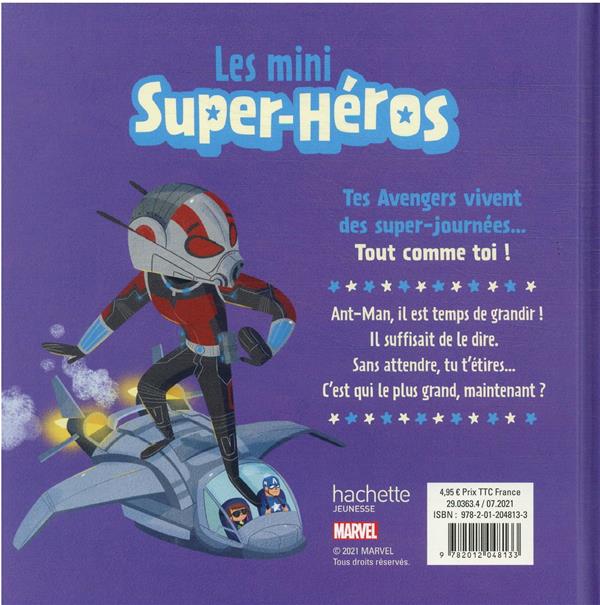 Back cover of Les mini super-héros ; c'est qui le plus grand ?