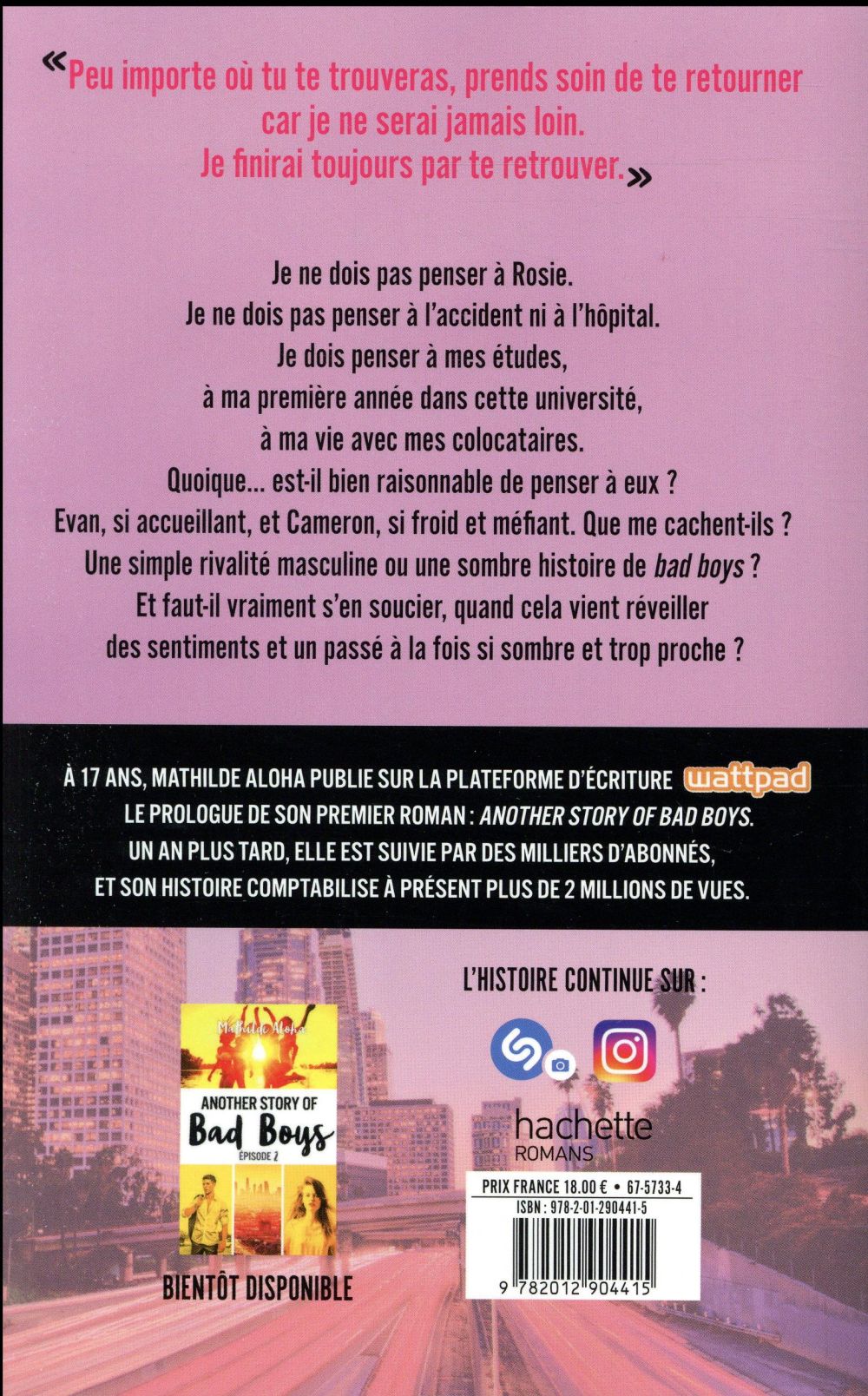 Back cover of Another story of bad boys Tome 1