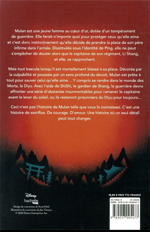 Back cover of Twisted tale : Réflexion : Et si Mulan avait dû voyager dans le monde des morts ?