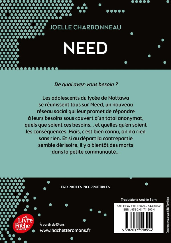 Back cover of Need