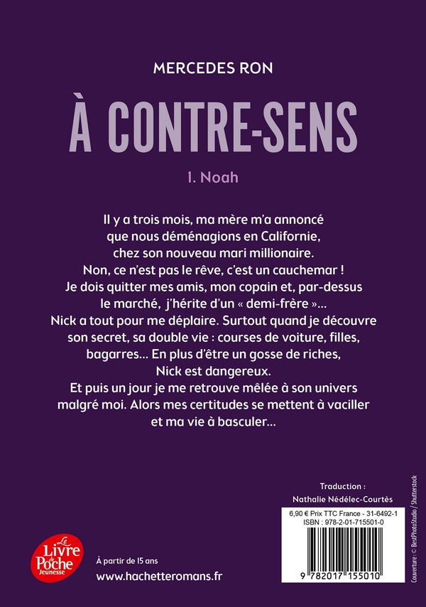 Back cover of À contre-sens Tome 1 : Noah