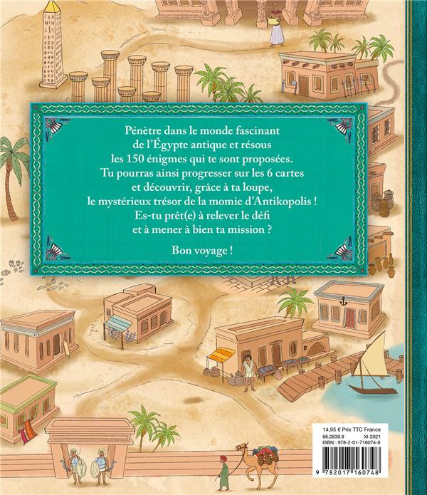 Back cover of Le trésor de la momie