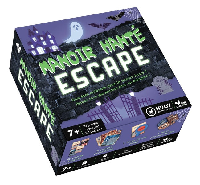 Front cover of Manoir hanté escape