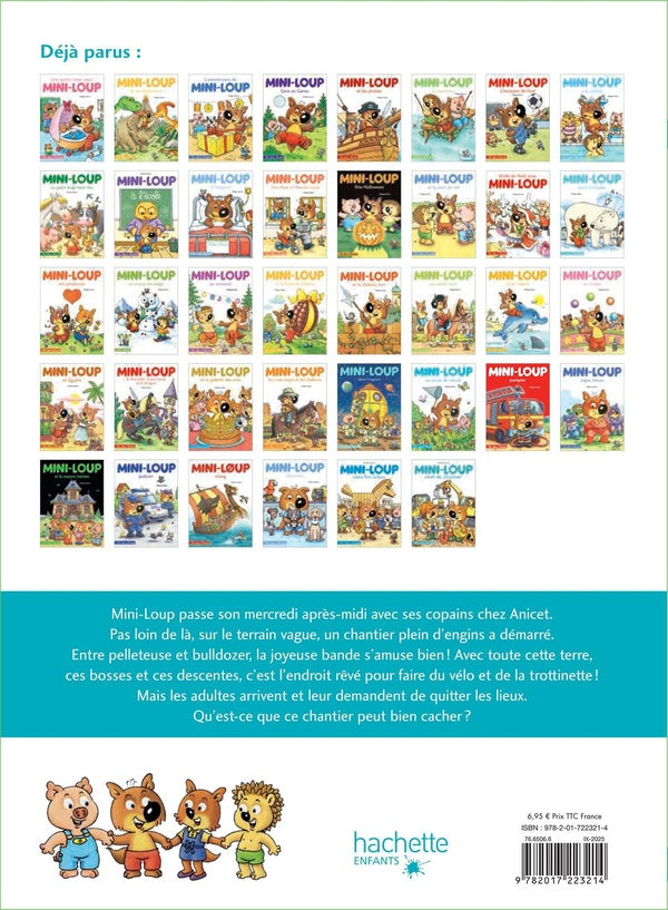 Back cover of Mini-Loup chef de chantier