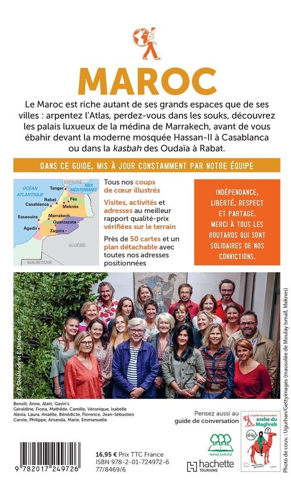 Back cover of Guide du Routard : Maroc (édition 2024/2025)