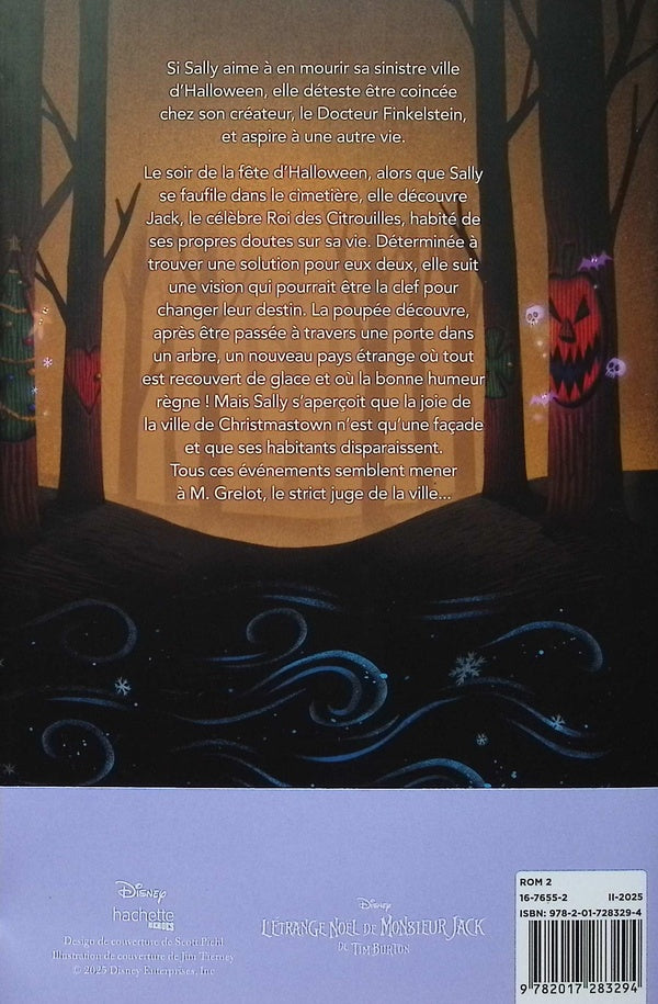 Back cover of Twisted tale : La Complainte de Sally