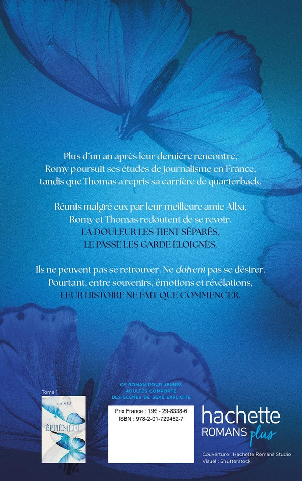 Back cover of Éphémère Tome 2 : Souvenirs égarés