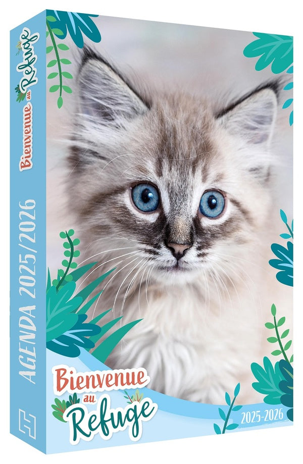 Front cover of Bienvenue au refuge : Agenda (édition 2025/2026)