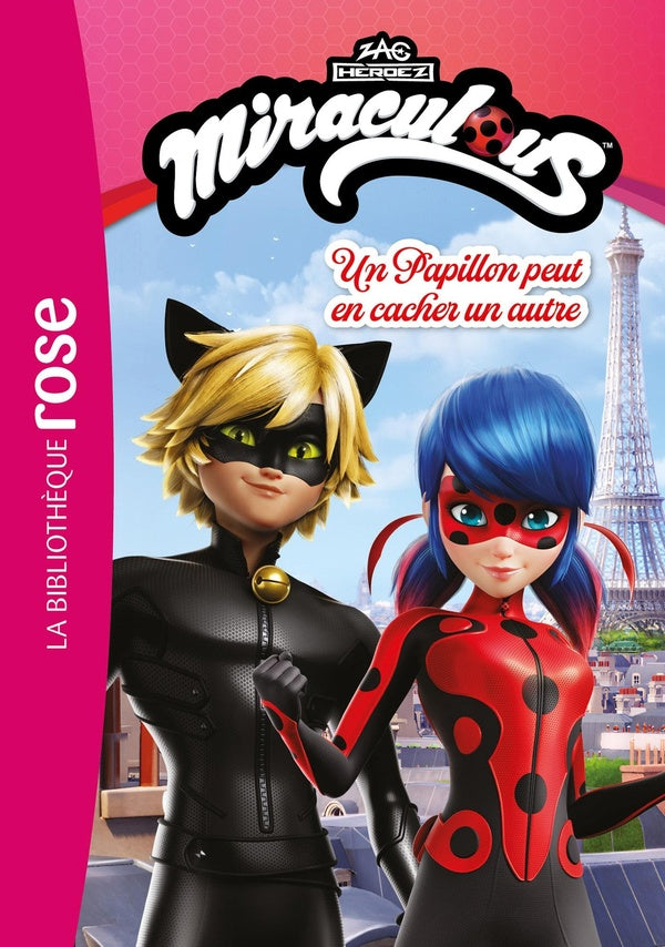 Front cover of Miraculous (Un nouveau départ) Tome 1 : Un papillon peut en cacher un autre