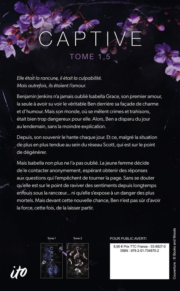 Back cover of Captive Tome 1.5 : Perfectly Wrong