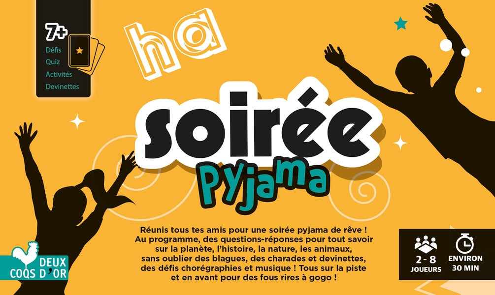 Back cover of Soirée pyjama