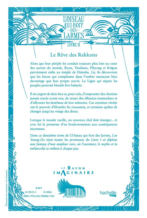 Back cover of L'oiseau qui boit des larmes Tome 2 : Le rêve des Rekkons