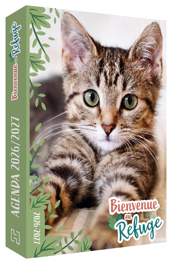 Front cover of Bienvenue au refuge : Agenda (édition 2026/2027)
