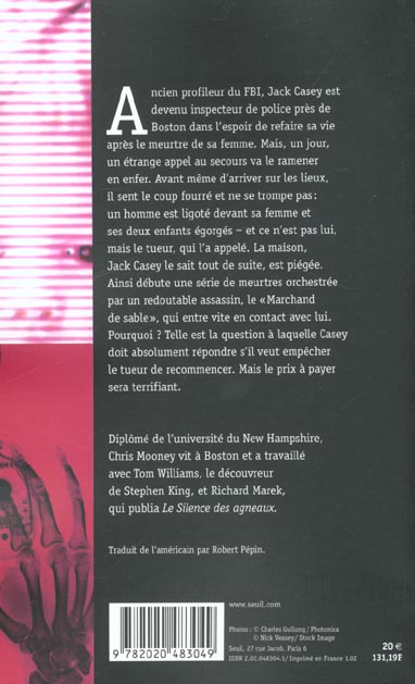 Back cover of Deviances mortelles
