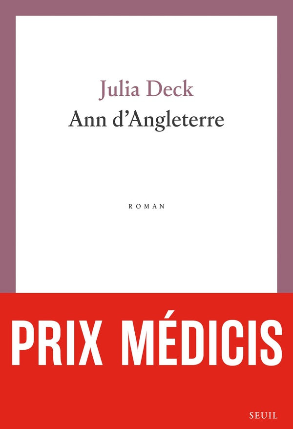 Front cover of Ann d'Angleterre