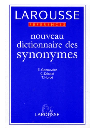 Nouveau dictionnaire des synonymes