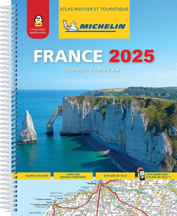 Front cover of France (édition 2025) (Spirale ; Échelle 1/200 000)