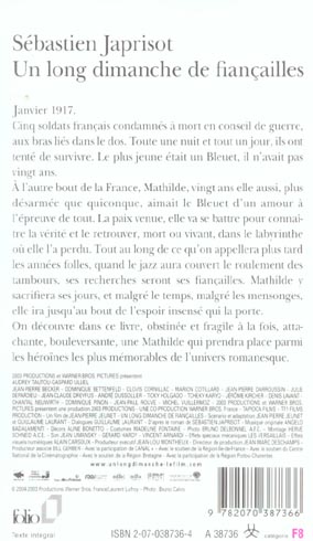 Back cover of Un long dimanche de fiancailles
