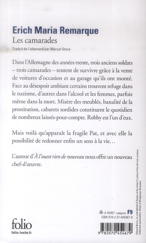 Back cover of Les camarades
