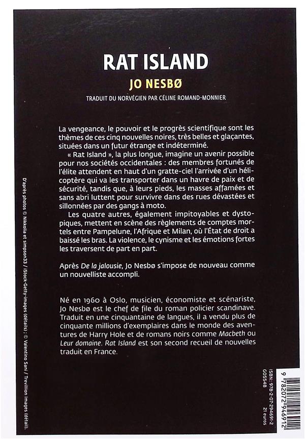 Back cover of Rat island