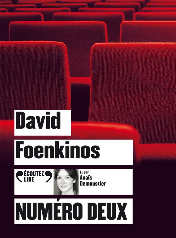 Front cover of Numéro deux (1 CD ; lu par Anaïs Demoustier)