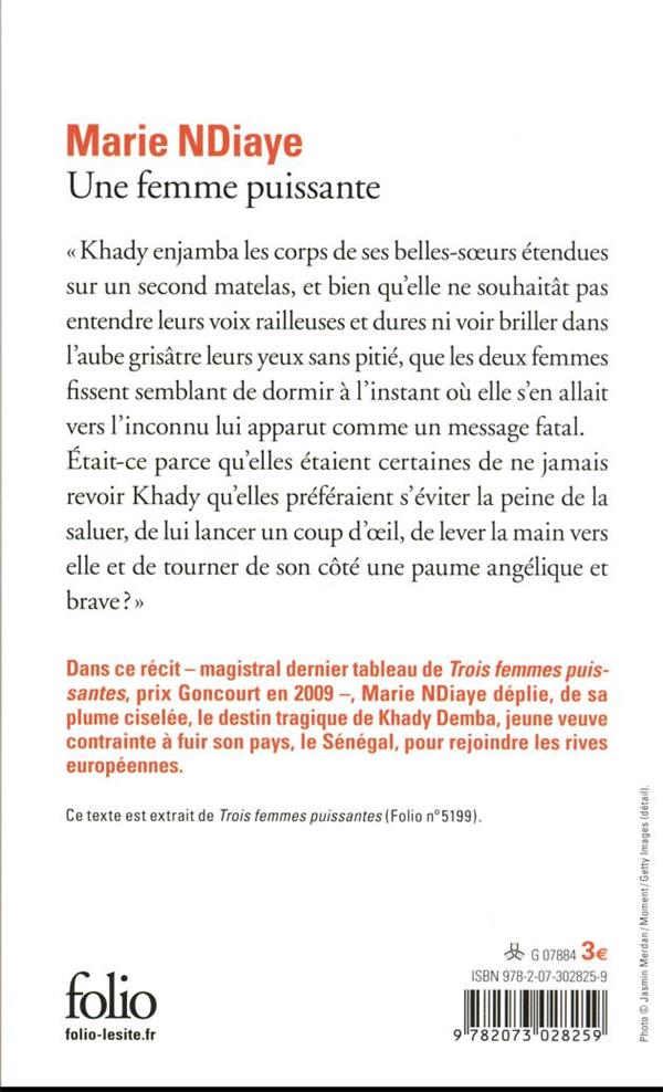 Back cover of Une femme puissante