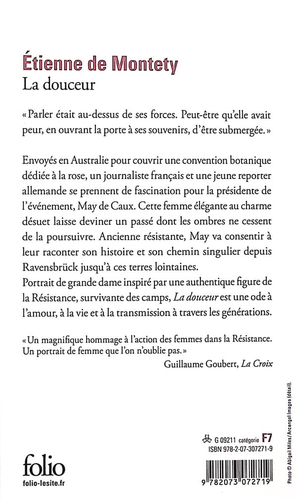 Back cover of La douceur