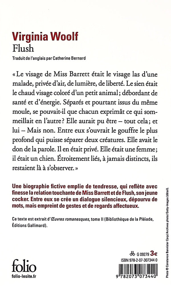 Back cover of Flush : Biographie