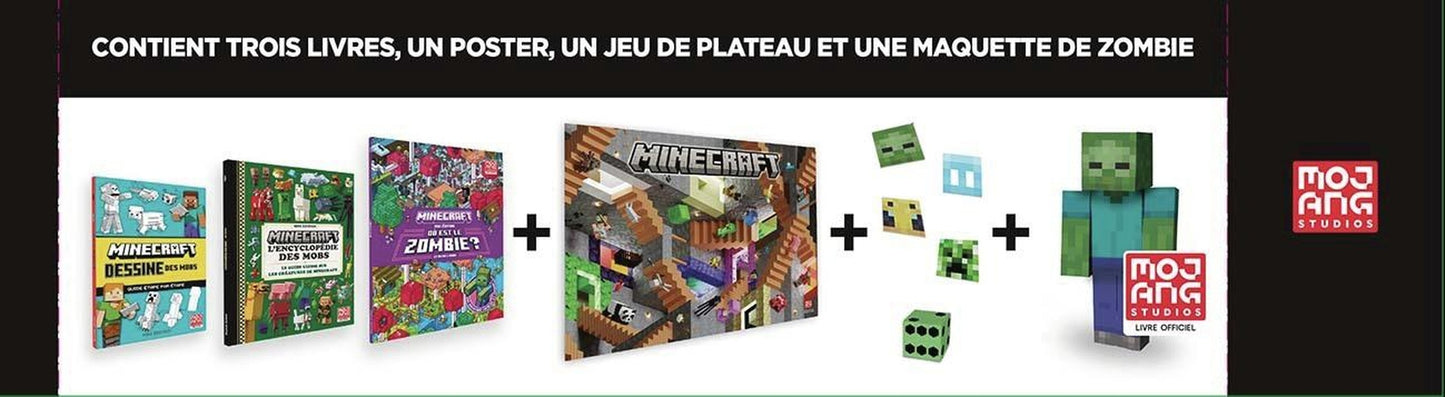 Front cover of Minecraft : Le coffret expert spécial mobs