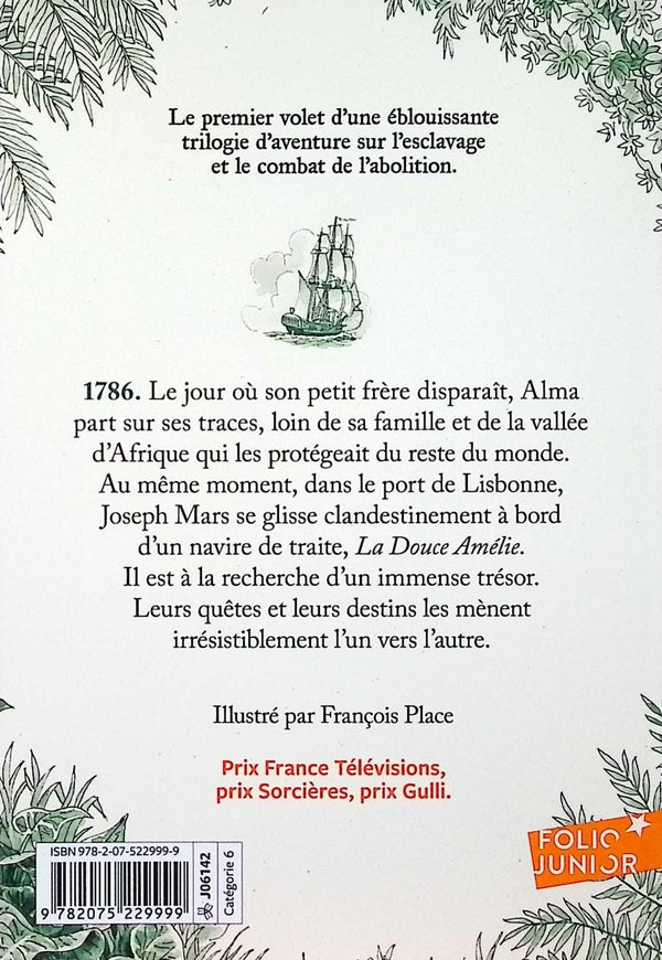 Back cover of Alma : Le vent se lève