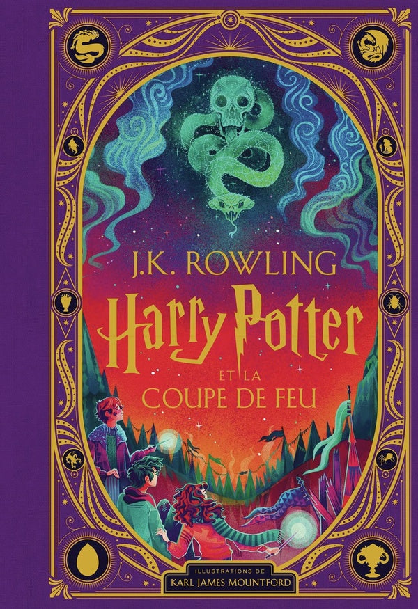 Front cover of Harry Potter Tome 4 : Harry Potter et la coupe de feu