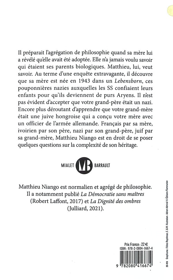Back cover of Le Fardeau