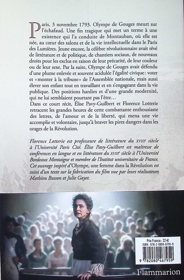 Back cover of Olympe de Gouges : Une femme dans la Révolution