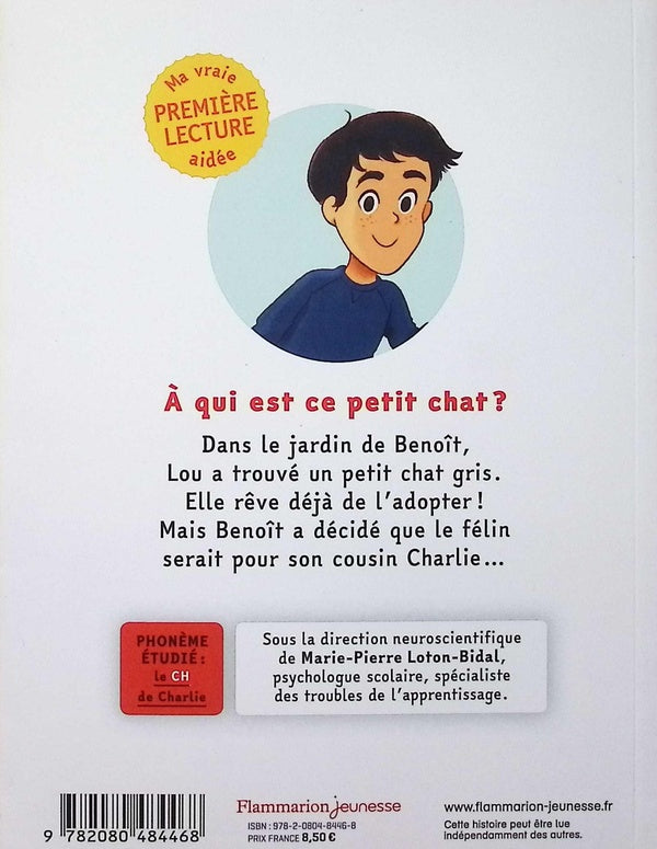 Back cover of Le club des Dys : Charlie et le petit chat