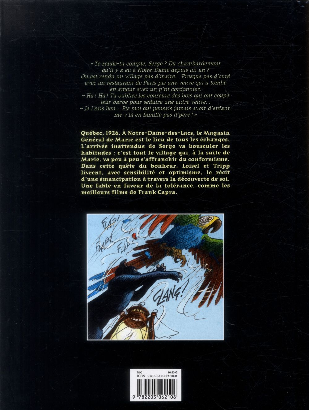Back cover of Magasin général Tome 9 : Notre-Dame-des-Lacs