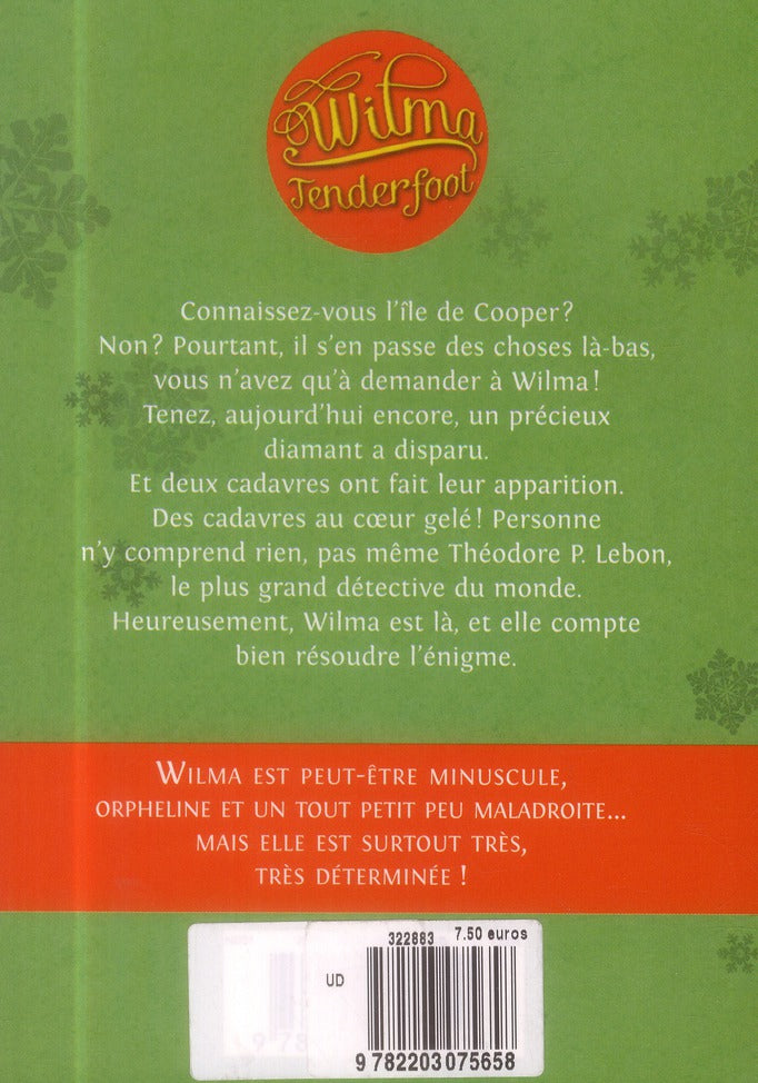 Back cover of Wilma Tenderfoot Tome 1