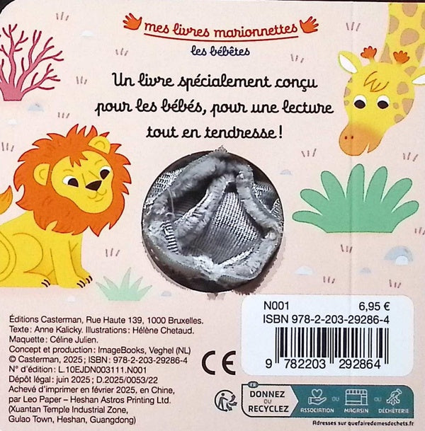 Back cover of Nino le rhino