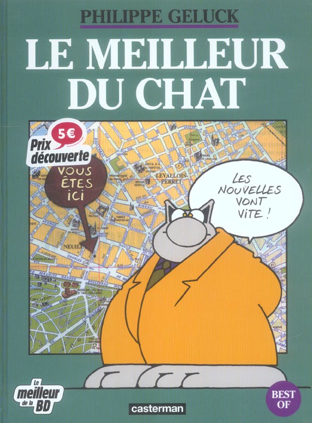 Front cover of Les best-of du Chat Tome 1 (fête de la BD)