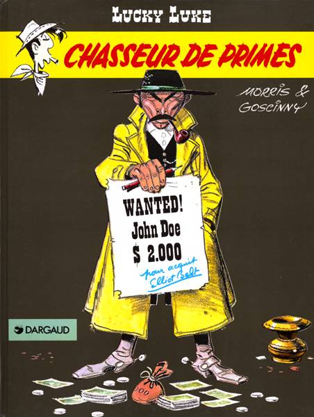Front cover of Lucky Luke Tome 8 : chasseur de primes