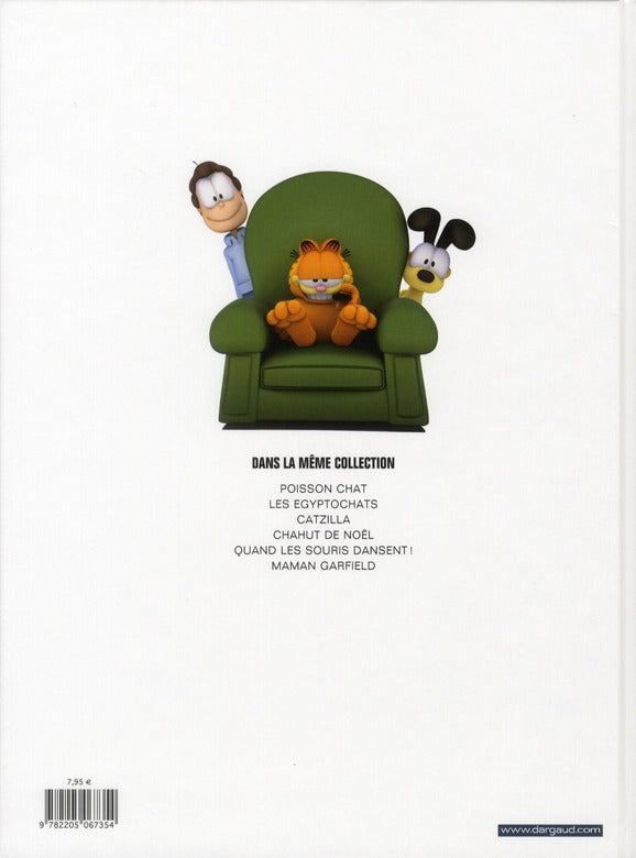 Back cover of Garfield & Cie Tome 5 : quand les souris dansent !
