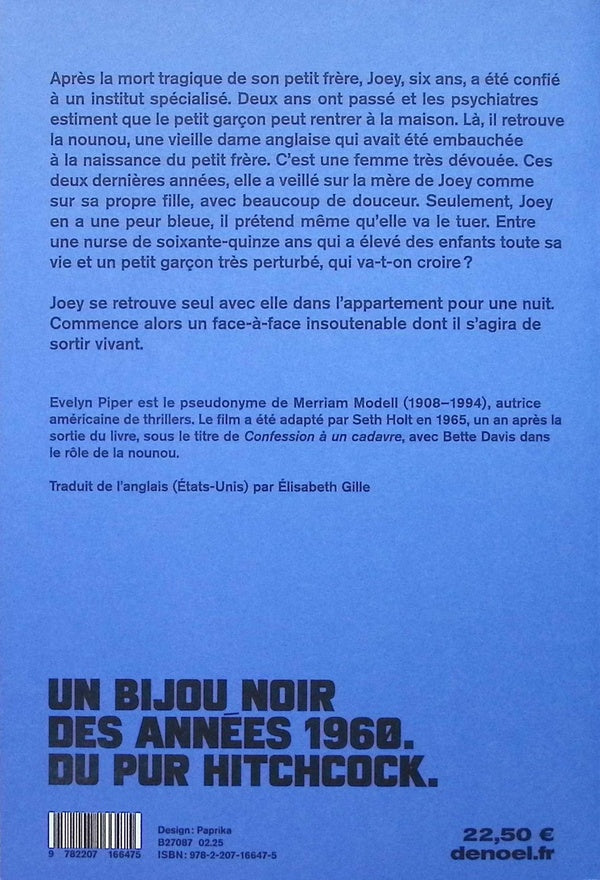 Back cover of La Nounou