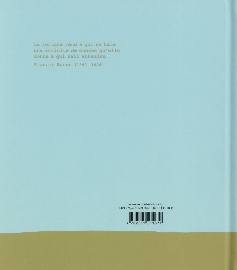 Back cover of Attends petit éléphant