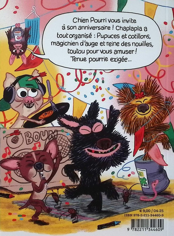 Back cover of Joyeux anniversaire Chien Pourri