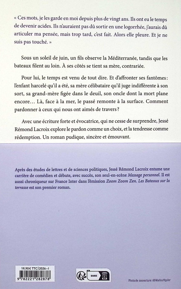 Back cover of Les Bateaux sur la terrasse