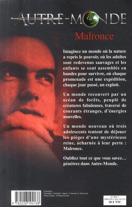 Back cover of Autre-Monde Tome 2 : Malronce