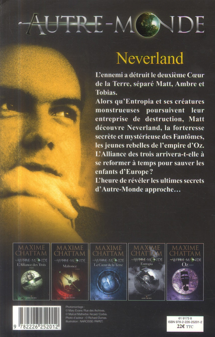 Back cover of Autre-Monde Tome 6 : Neverland